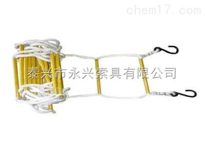 軟梯系列：鋼絲繩梯帶環(huán)橡膠尼龍繩
